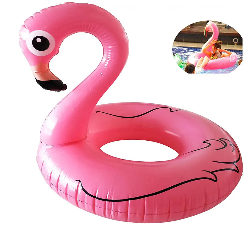 Pink Inflatable Flamingo