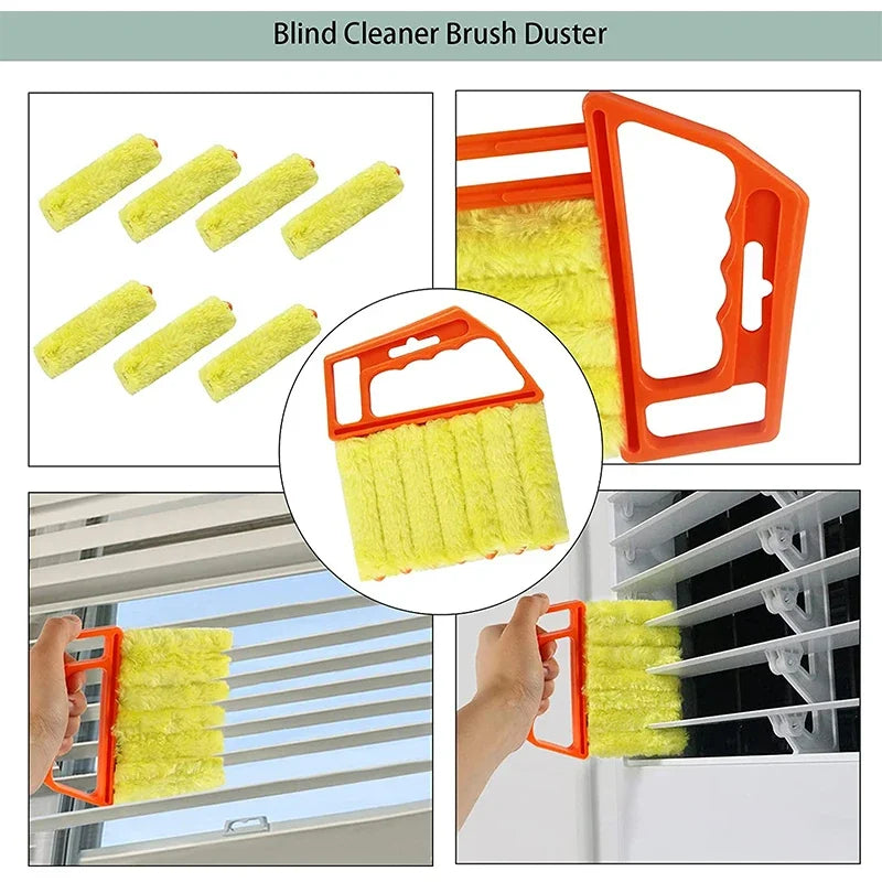 Window blind Cleaning Brush Microfiber Air Conditioner Cleaning Duster