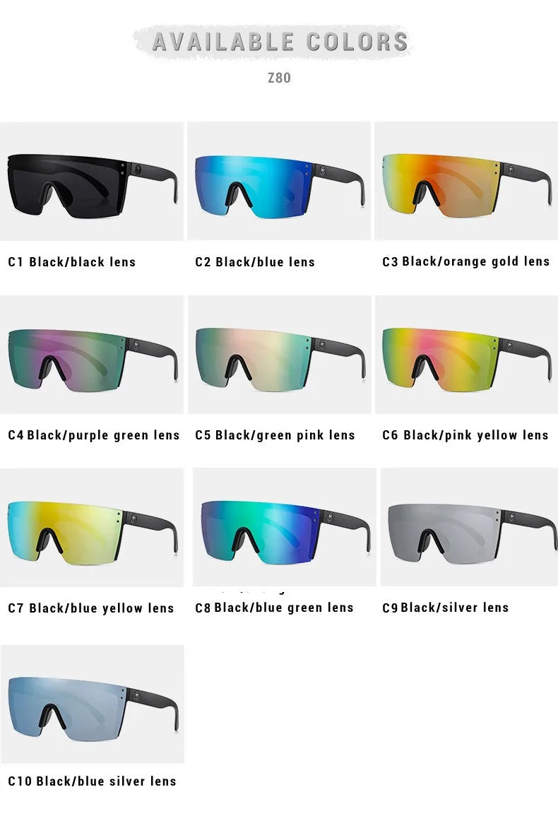 Heat Wave Amazon's best-selling cycling one-piece large fram sunglasses