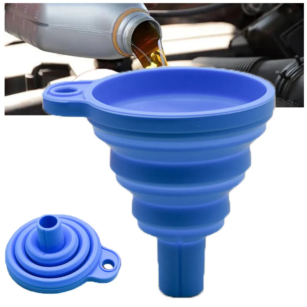 Engine Funnel Car Universal Silicone Funnel