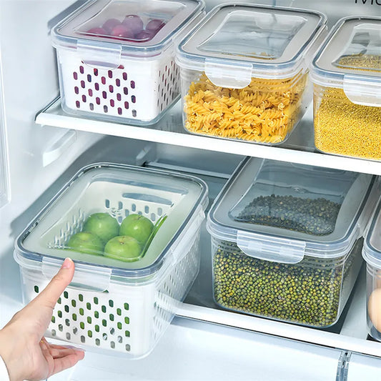 Refrigerator Storage Box Fridge Organizer for Fresh Vegetable