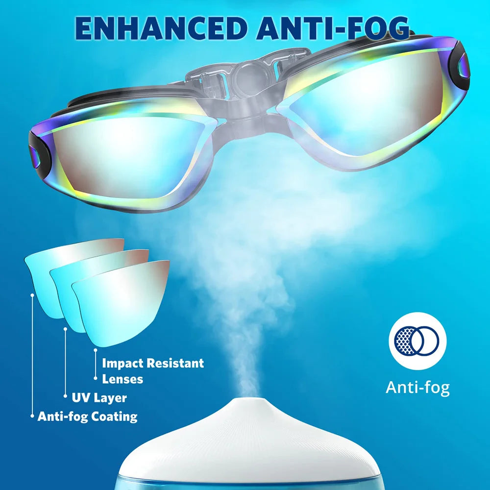 Swimming Goggles Professional Waterproof Swim Eyewear
