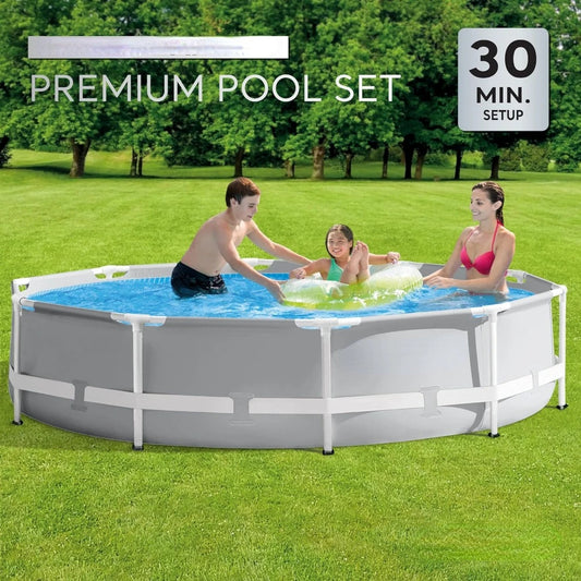 Above Ground Pool, Include Filter Pump, Durable Thickened 10ft x 30in, Outdoor Pool