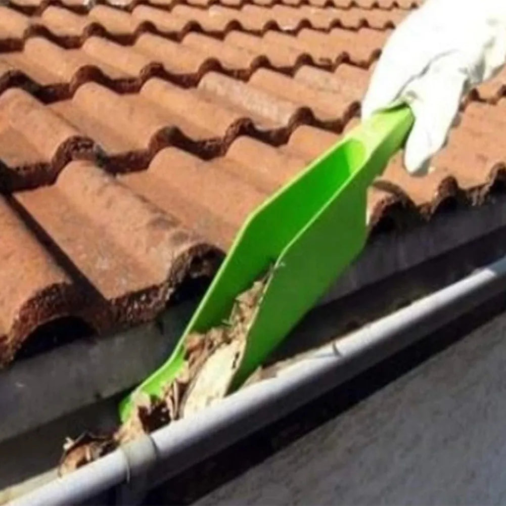 Getter Gutter Scoop Home Garden Roof Leaf Gutter Cleaning Shovel Tool