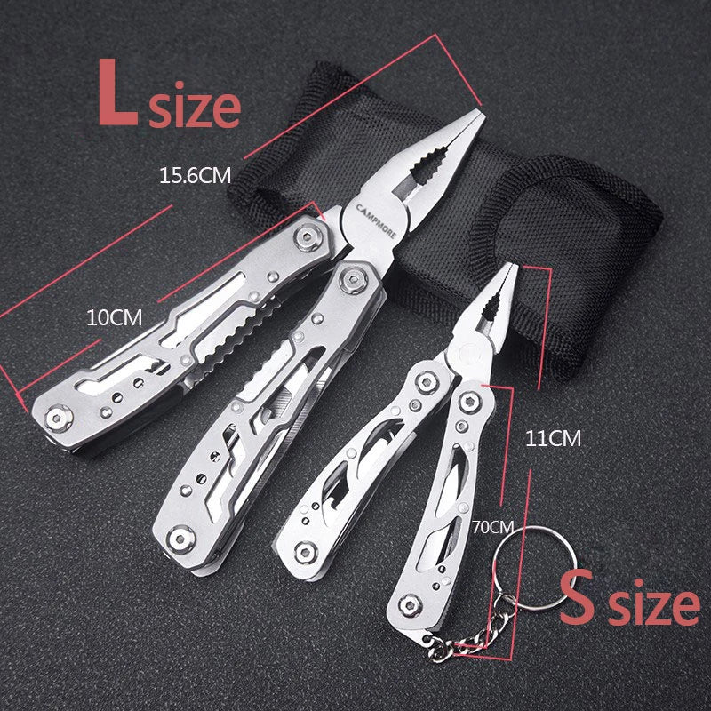 Outdoor Multitool Camping Portable Stainless-Steel Knife with Pliers