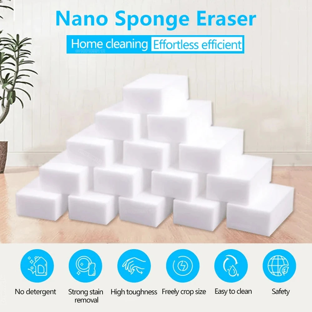 Melamine Sponge Magic Sponge Eraser Eraser Cleaner Cleaning Sponges