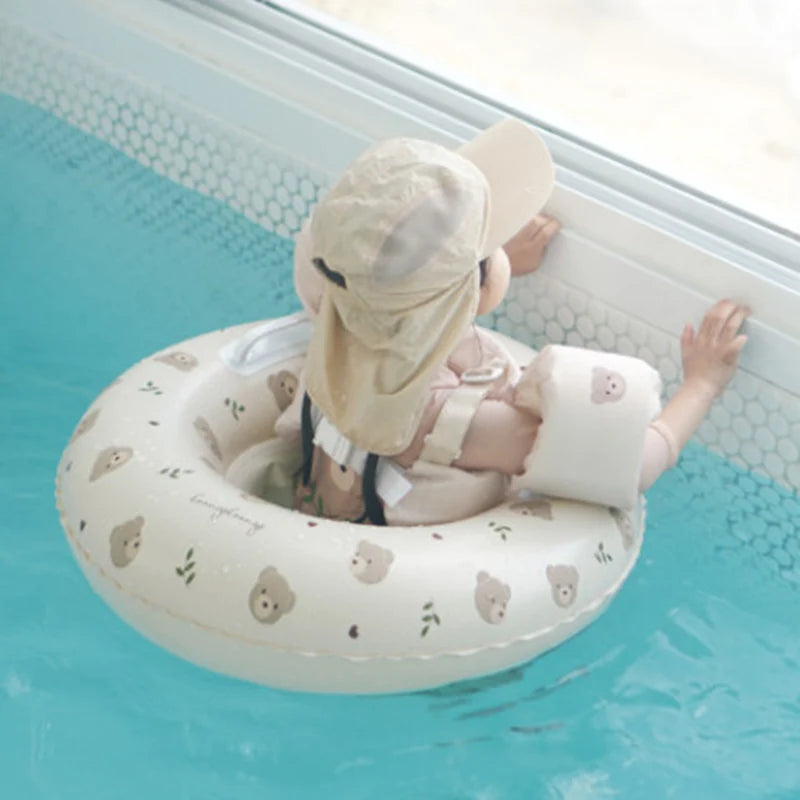 Children Swimming Seat Float Inflatable Swimming Ring for Kids