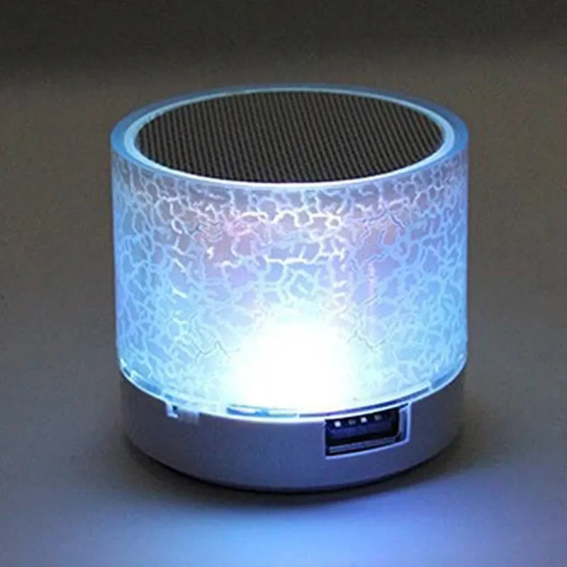 Bluetooth Mini Wireless Dance Light Speaker USB Subwoofer