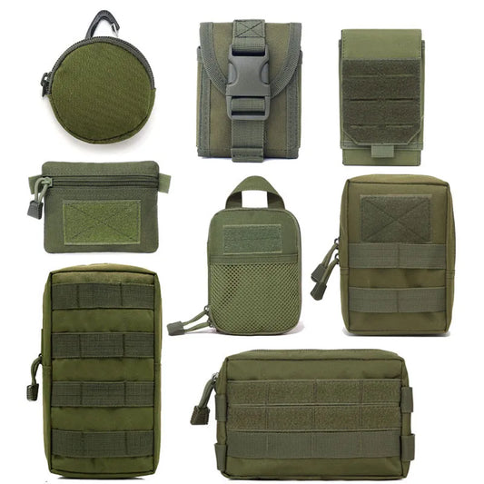 Tactical Bags Molle Pouches Military Gear Waist Bag Men Phone Pouch