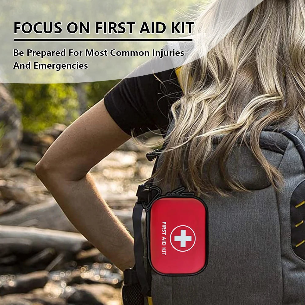 Portable Emergency Medical First Aid Kit for Household or Outdoor Travel