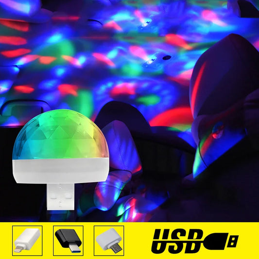 Car Led Auto Lamp USB Light