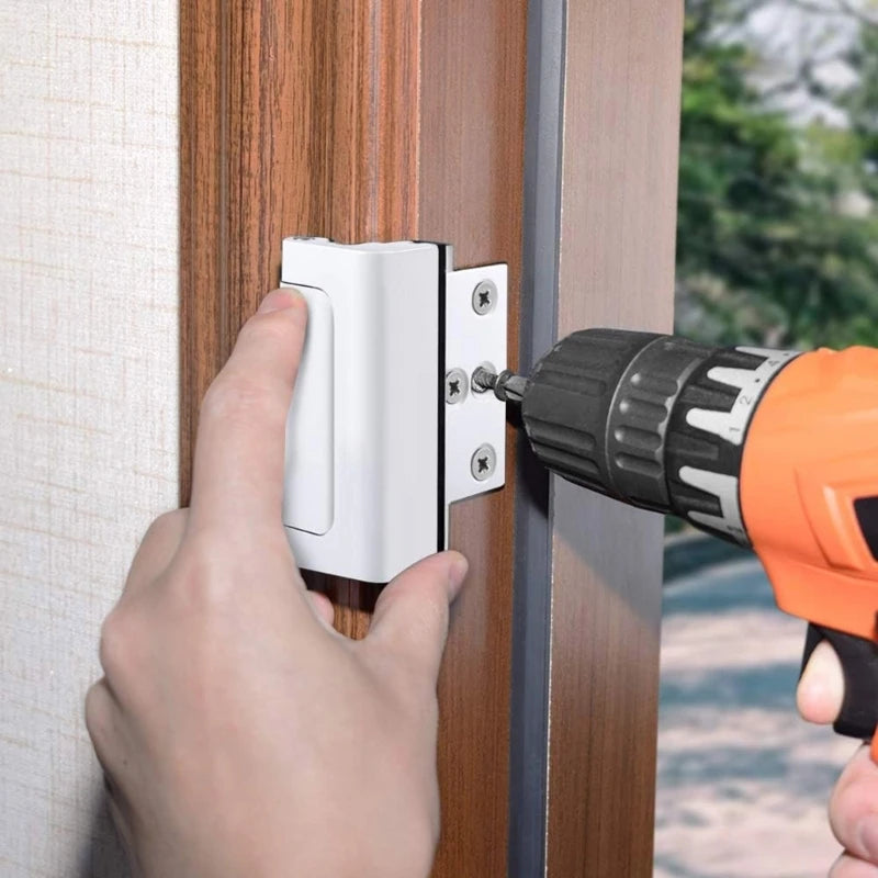 Sturdy Home Security Door Lock Childproof Metal Door Reinforcement Lock