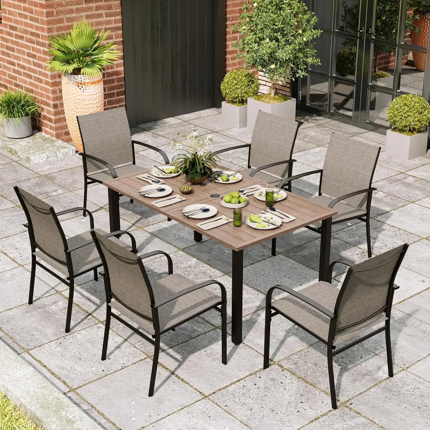 Outdoor Dining Set Chairs and Table Outdoor Dining