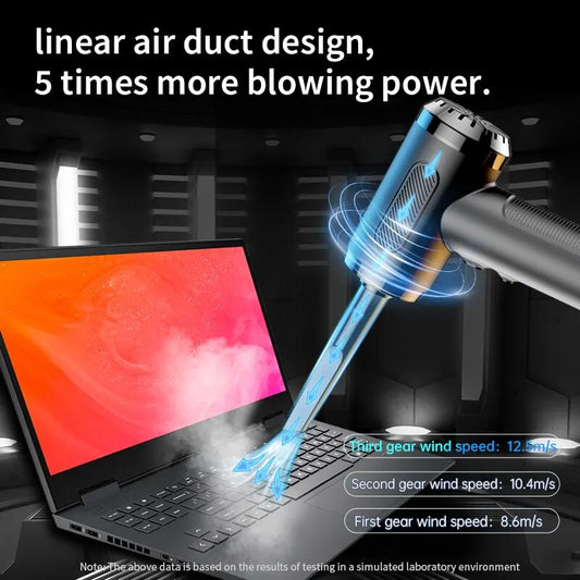 Portable Compressed Air Duster, USB Charging Computer Household duster