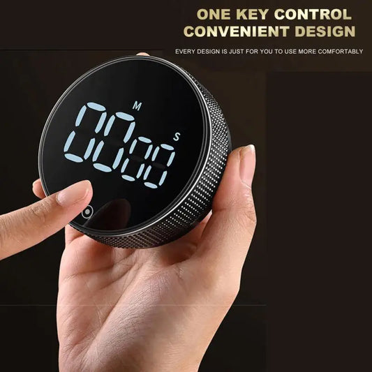 LED Digital Kitchen Timer Stopwatch Magnetic Electronic Cooking Countdown Clock LED Kitchen Gadget