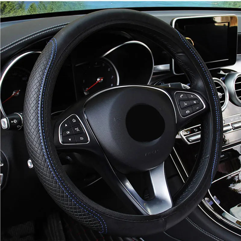 Automobile universal steering wheel cover non-slip