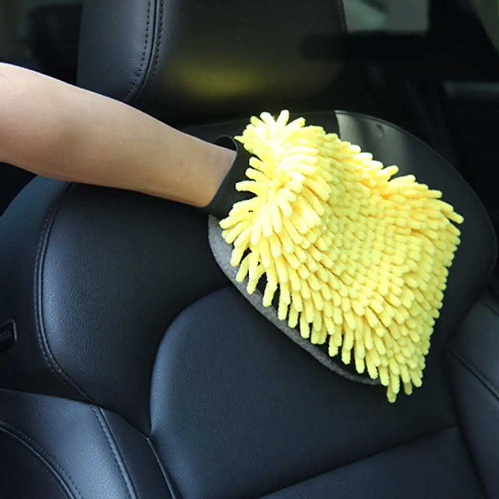 Car Wash Glove Coral Mitt Soft Anti-scratch for Car Wash Multifunction