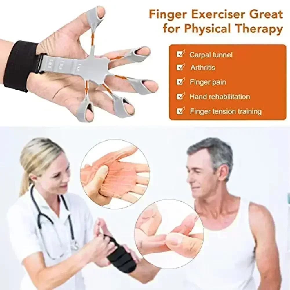 Silicone Grip Training and Exercise Finger Exercise Stretcher