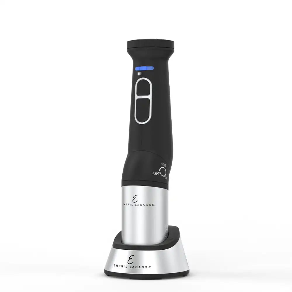 Blender & Beyond Plus™ Cordless Rechargeable Immersion Blender with Variable Speed with attachments