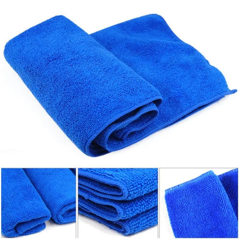 1-20Pcs Microfiber Car Wash Drying Towel